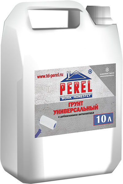 Грунтовка универсальная антисептическая Perel Uniprim, 10 л в Москве по низкой цене
