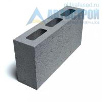 блок керамзито­бетонный для перегородок 90×190(188)x390 мм пустотелый а-строй Москва купить