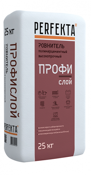 Ровнитель для пола Perfekta полимерцементный высокопрочный ПРОФИслой 25 кг в Москве по низкой цене