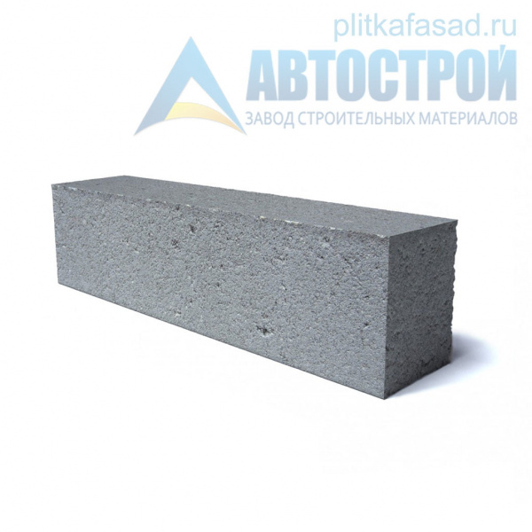 Блок облицовочный фасадный рядовой полнотелый 90х90х390 мм серый А-Строй в Москве по низкой цене
