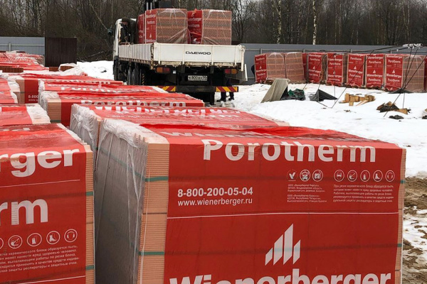 Блок керамический  12 поризованный 6.74 НФ Porotherm/ Wienerberger в Москве по низкой цене
