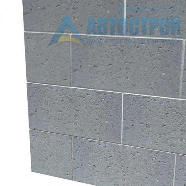Блок бетонный стеновой 190×190(188)x390 мм четырехщелевой А-Строй в Москве по низкой цене