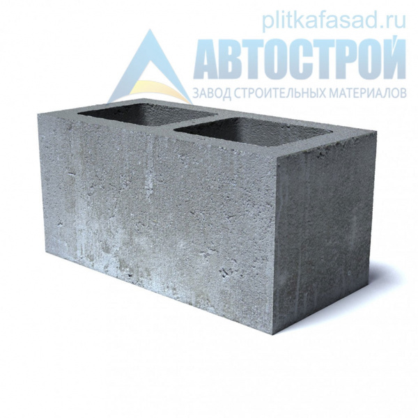 Блок керамзито­бетонный стеновой 190×190(188)x390 мм пустотелый А-Строй в Москве по низкой цене