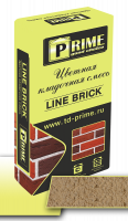 Цветная кладочная смесь Prime Line Brick «Wasser» Кремово-желтая 25 кг PRIME с доставкой от официального дилера завода