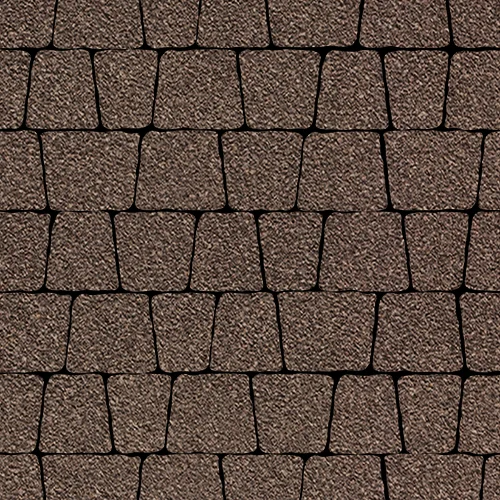 Тротуарная плитка Steinrus Аттика, 60 мм, Коричневый, antico по низкой цене