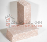 Кирпич гиперпрессованный угловой Плоский скол Кремовый 1.4 NF Андреевский с доставкой от официального дилера завода