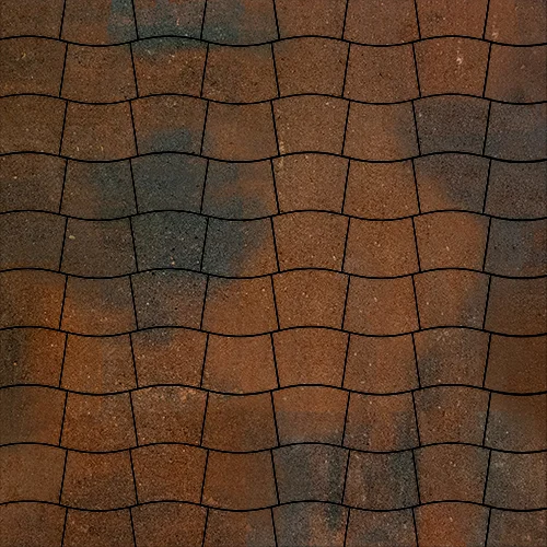 Тротуарная плитка Steinrus Аксио Макси, 80 мм, ColorMix Штайнрус, гладкая по низкой цене