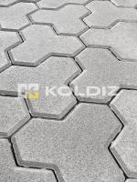 Тротуарная плитка Трилистник Стандарт Серый 200x200х100 (1 П.10) Колдиз с доставкой от официального дилера завода