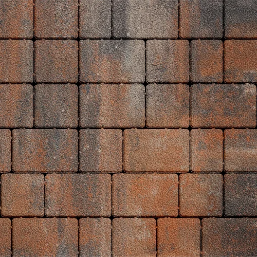 Тротуарная плитка Steinrus Инсбрук Альт Брик, 60 мм, ColorMix Рей, native по низкой цене