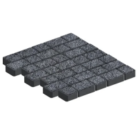 Тротуарная плитка Steinrus Инсбрук Альт Дуо, 60 мм, Неро, backwash с доставкой от официального дилера завода