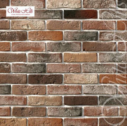 Декоративный облицовочный кирпич Лондон Брик 303-90 углы White Hills по низкой цене