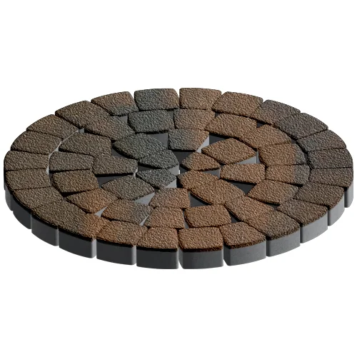 Тротуарная плитка Steinrus Классико Нео, 60 мм, Colormix Штайнрус, native по низкой цене