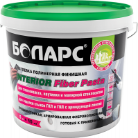 шпатлевка для стеклохолста interior fiber pasta  5 кг боларс Москва купить