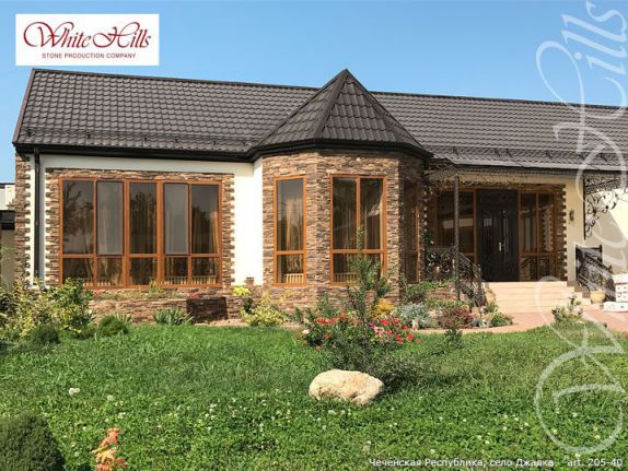 Искусственный декоративный камень Фьорд Лэнд 205-40 углы White Hills по низкой цене