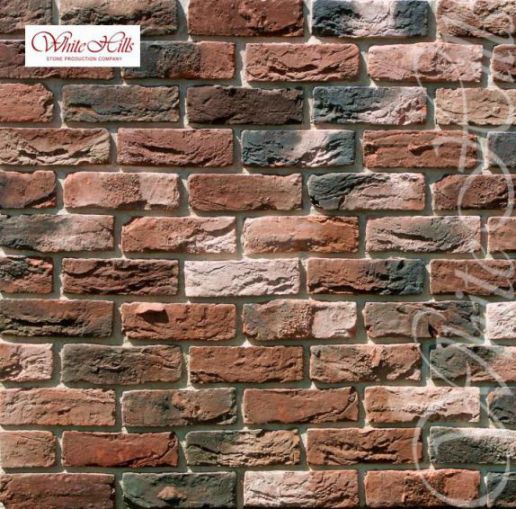 Декоративный облицовочный кирпич Бремен Брик 306-70 углы White Hills по низкой цене