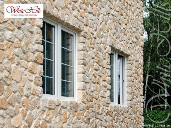 Искусственный декоративный камень Хантли 605-10 углы White Hills по низкой цене