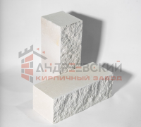 Кирпич гиперпрессованный Плоский скол Белый 1.4 NF Андреевский с доставкой от официального дилера завода