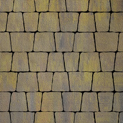 Тротуарная плитка Steinrus Аттика, 60 мм, colormix Бромо, native по низкой цене