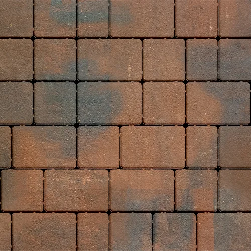 Тротуарная плитка Steinrus Инсбрук Альт Брик, 60 мм, ColorMix Штайнрус, гладкая по низкой цене
