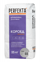Штукатурка декоративная Perfekta КОРОЕД серый 25 кг с доставкой от официального дилера завода