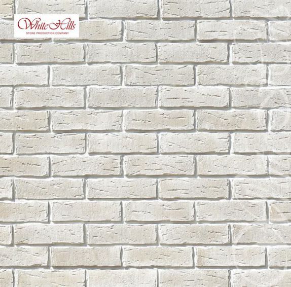 Декоративный облицовочный кирпич Сити Брик 375-00 углы White Hills по низкой цене