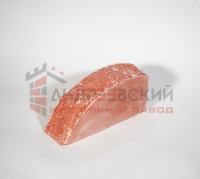 Кирпич гиперпрессованный полукруг Скала Красный 1.4 NF Андреевский с доставкой от официального дилера завода