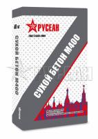 Сухой БЕТОН М-400 фракция до 7мм (Рецепт №2), 40 кг Русеан с доставкой от официального дилера завода