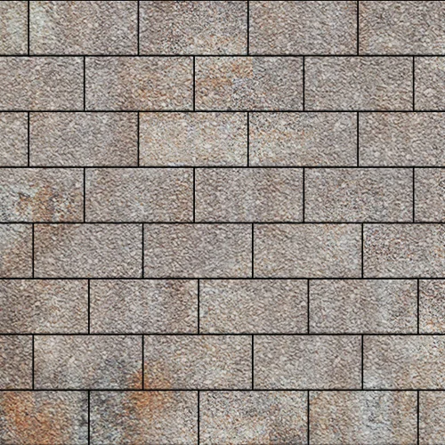 Тротуарная плитка Steinrus Севилья ColorMix Берилл, 80 мм, Native по низкой цене