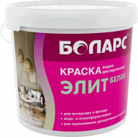 Краска водно-дисперсионная Elit (ВД-АК 109) 15 кг БОЛАРС с доставкой от официального дилера завода