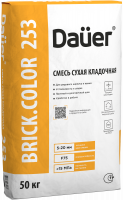 BRICK.COLOR 253 кладочная смесь для рядового кирпича Dauer с доставкой от официального дилера завода