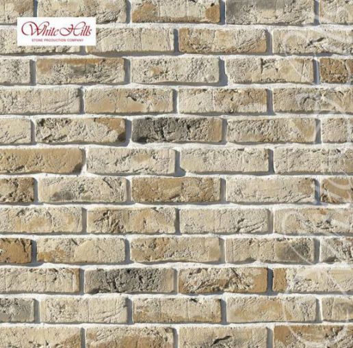 Декоративный облицовочный кирпич Лондон Брик 304-10 углы White Hills по низкой цене