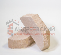 Кирпич гиперпрессованный двухугловой Скала Кремовый 1.4 NF Андреевский с доставкой от официального дилера завода
