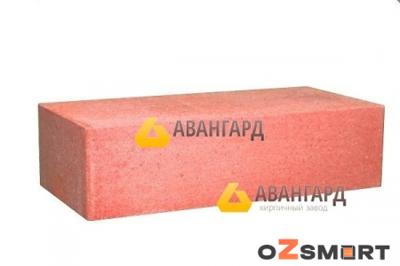 Еврокирпич (брусок) рваный ложковый алый VIP по низкой цене