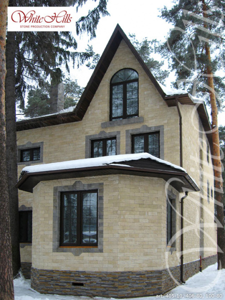 Искусственный декоративный камень Йоркшир 406-80 углы White Hills по низкой цене