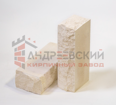 Кирпич гиперпрессованный Скала угловой Слоновая кость 1 NF Андреевский по низкой цене