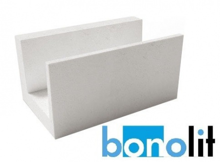 П(U) блок из газобетона D500 600х300х250 Bonolit по низкой цене