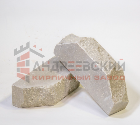 Кирпич гиперпрессованный Скала двухугловой Серый 1 NF Андреевский по низкой цене