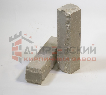 Брусок гиперпрессованный узкий утолщенный Луч угловой Серый Андреевский по низкой цене