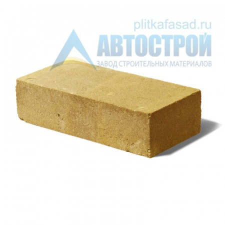 Кирпич бетонный стеновой полнотелый желтый А-Строй по низкой цене