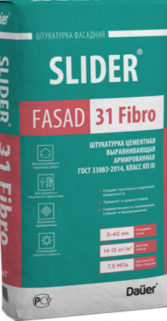 Штукатурка фасадная усиленная HAGAST FS-410 40 кг. по низкой цене