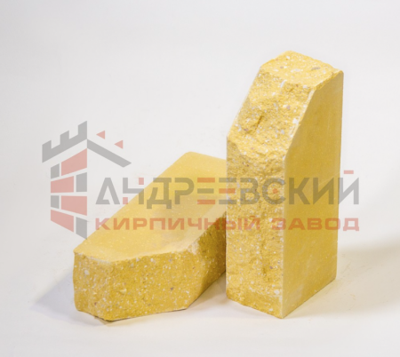 Кирпич гиперпрессованный одноугловой Скала Лимон 1.4 NF Андреевский по низкой цене