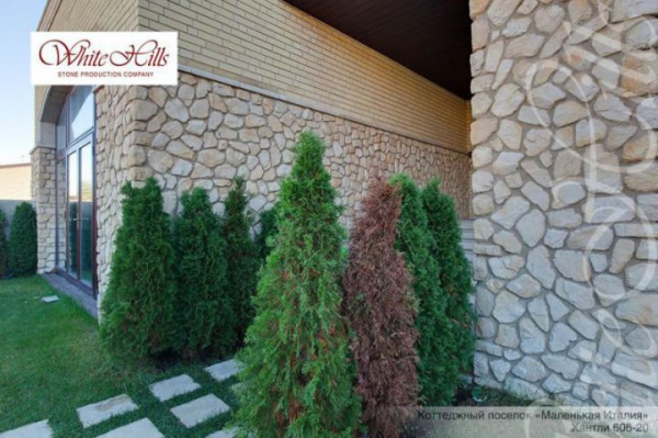 Искусственный декоративный камень Хантли 606-20 углы White Hills по низкой цене