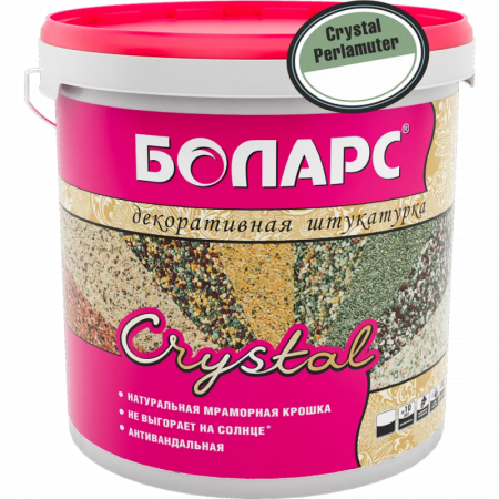 Декоративная штукатурка Crystal Perlamuter 25 кг БОЛАРС по низкой цене