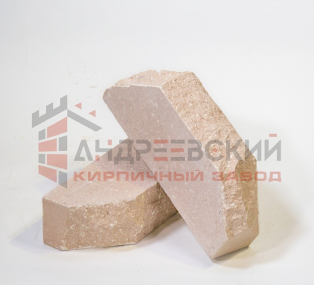 Кирпич гиперпрессованный Скала двухугловой Кремовый 1 NF Андреевский по низкой цене