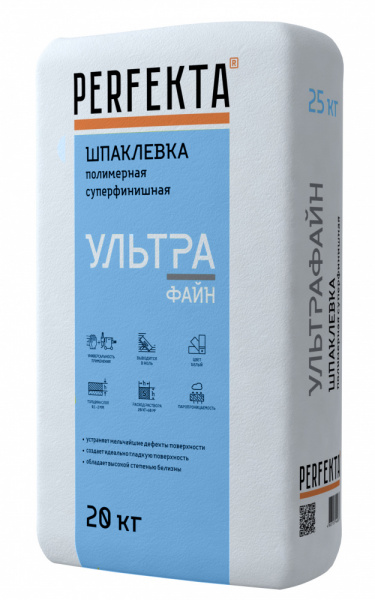 Шпаклевка полимерная суперфинишная Perfekta УЛЬТРАФАЙН белый 10 кг в Москве по низкой цене