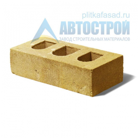 Кирпич бетонный стеновой пустотелый желтый А-Строй по низкой цене