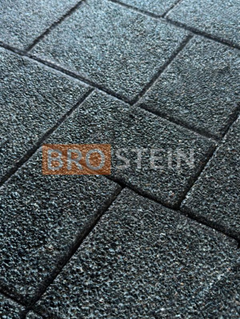 Плитка тротуарная Brostein 3 Гранит Темно-Серый 60 мм по низкой цене