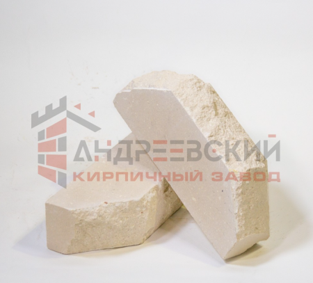 Кирпич гиперпрессованный Скала двухугловой Белый 1 NF Андреевский по низкой цене