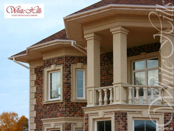 Искусственный декоративный камень Лотиан 440-40 плоскость White Hills по низкой цене