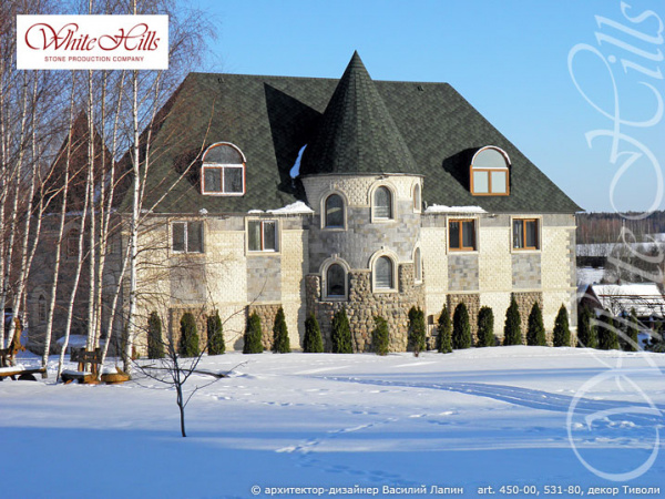 Искусственный декоративный камень Ленстер 531-80 углы White Hills по низкой цене